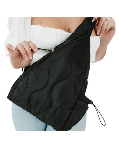 Ashley Puffer Sling Bag and Backpack