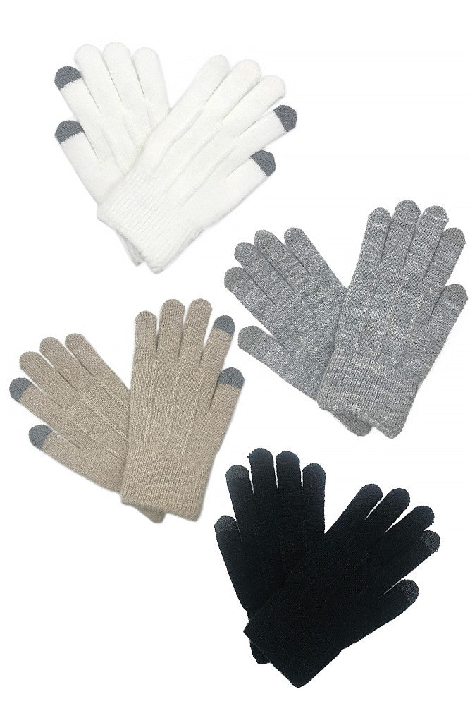 Keep in Touch Knitted Touch Screen Gloves