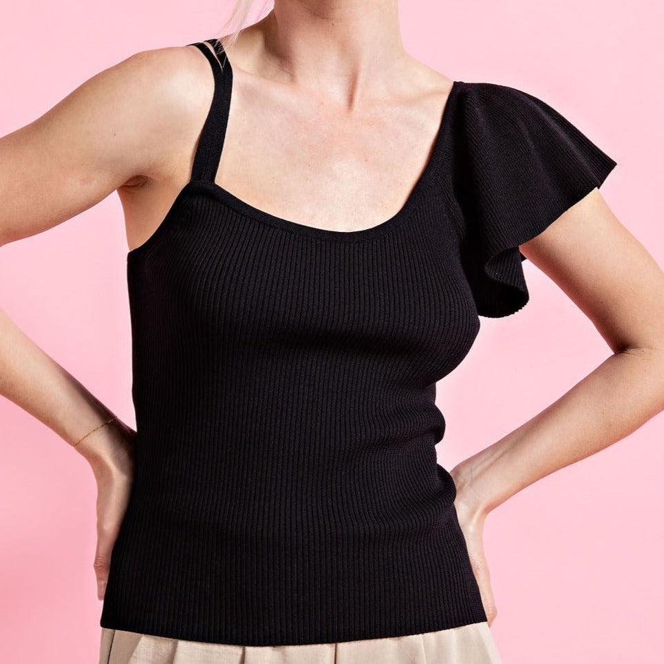 The Bold Shoulder Top