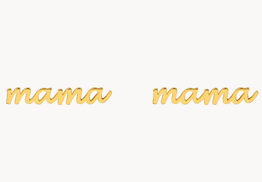 Gold Mama Earrings