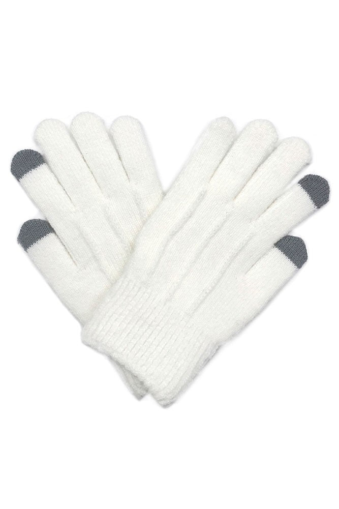 Keep in Touch Knitted Touch Screen Gloves