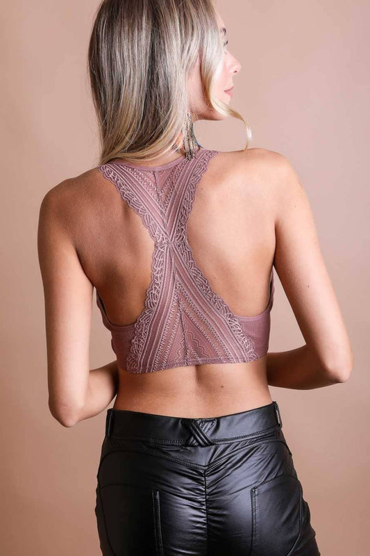 Roseclay Lace Racerback Bralette