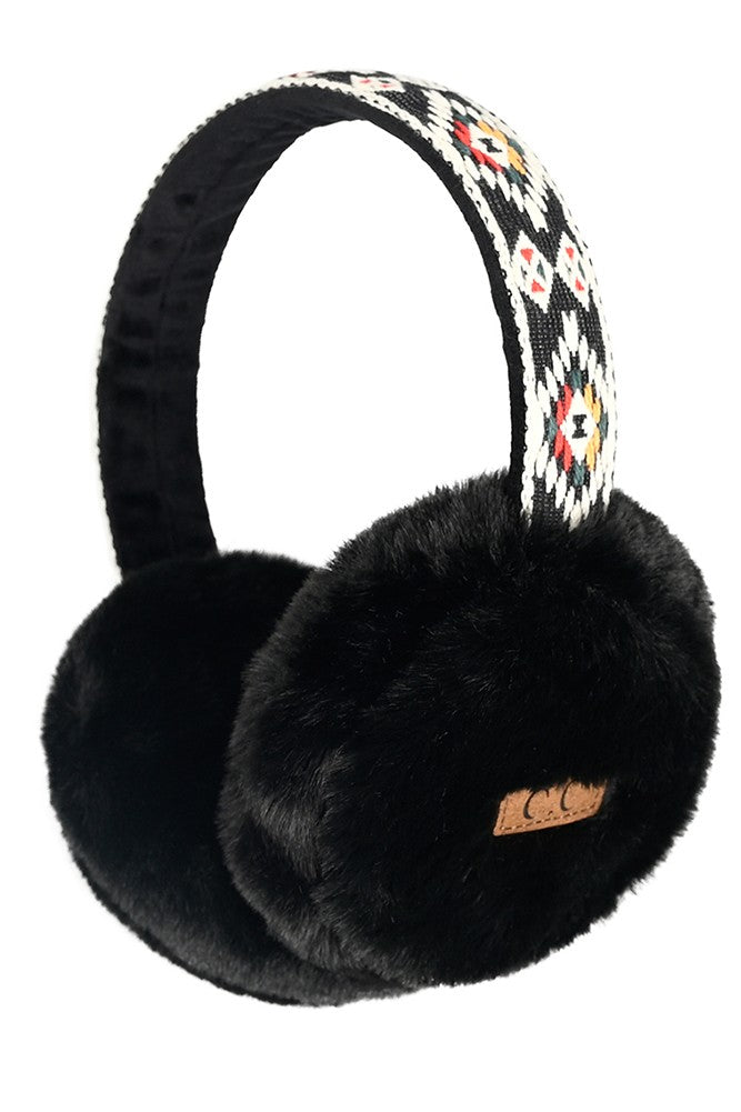 C.C Aztec Pattern Earmuff