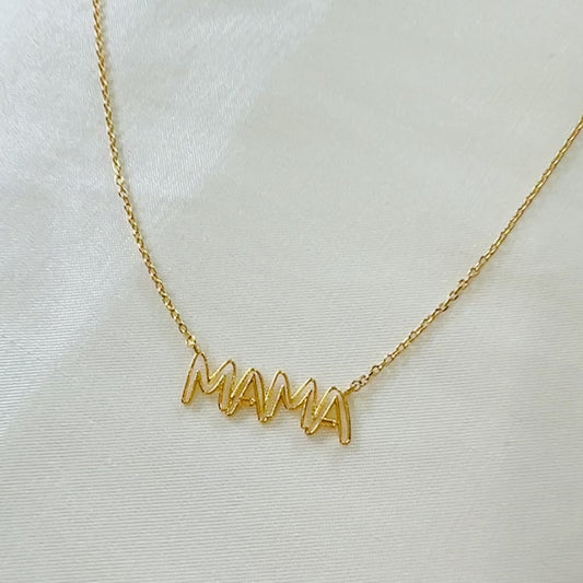 Mama Gold Necklace